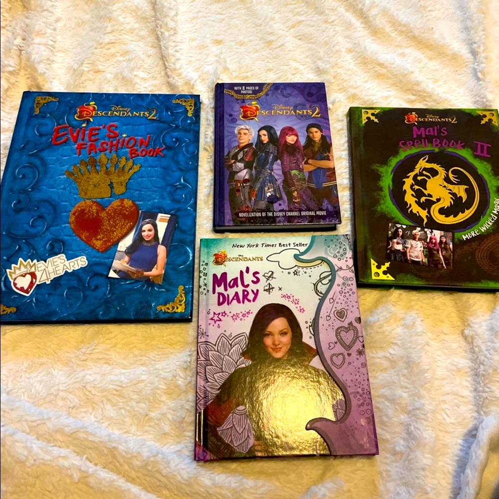 Set of 4 Descendants Books